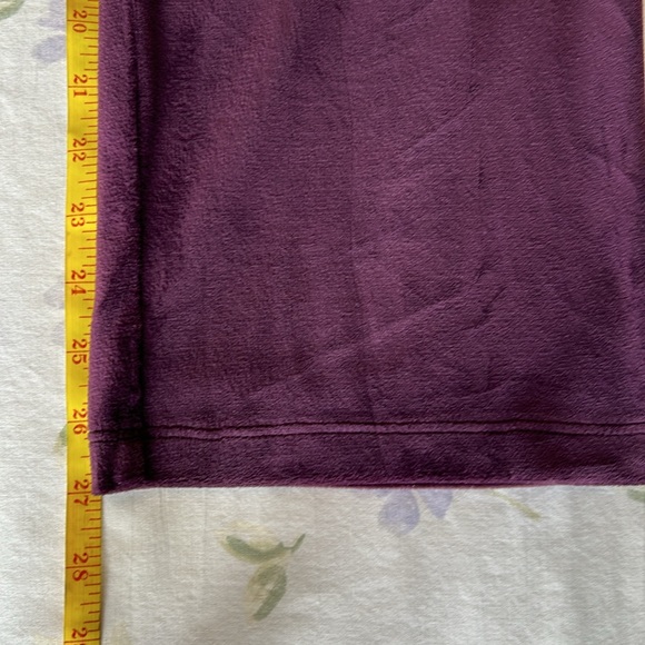 Leo & Nicole Y2K Style Purple Velvet Tracksuit - Picture 13 of 16